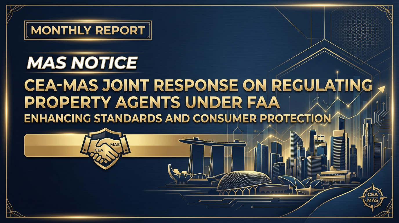 CEA-MAS Joint Response on Regulating Property Agents under FAA