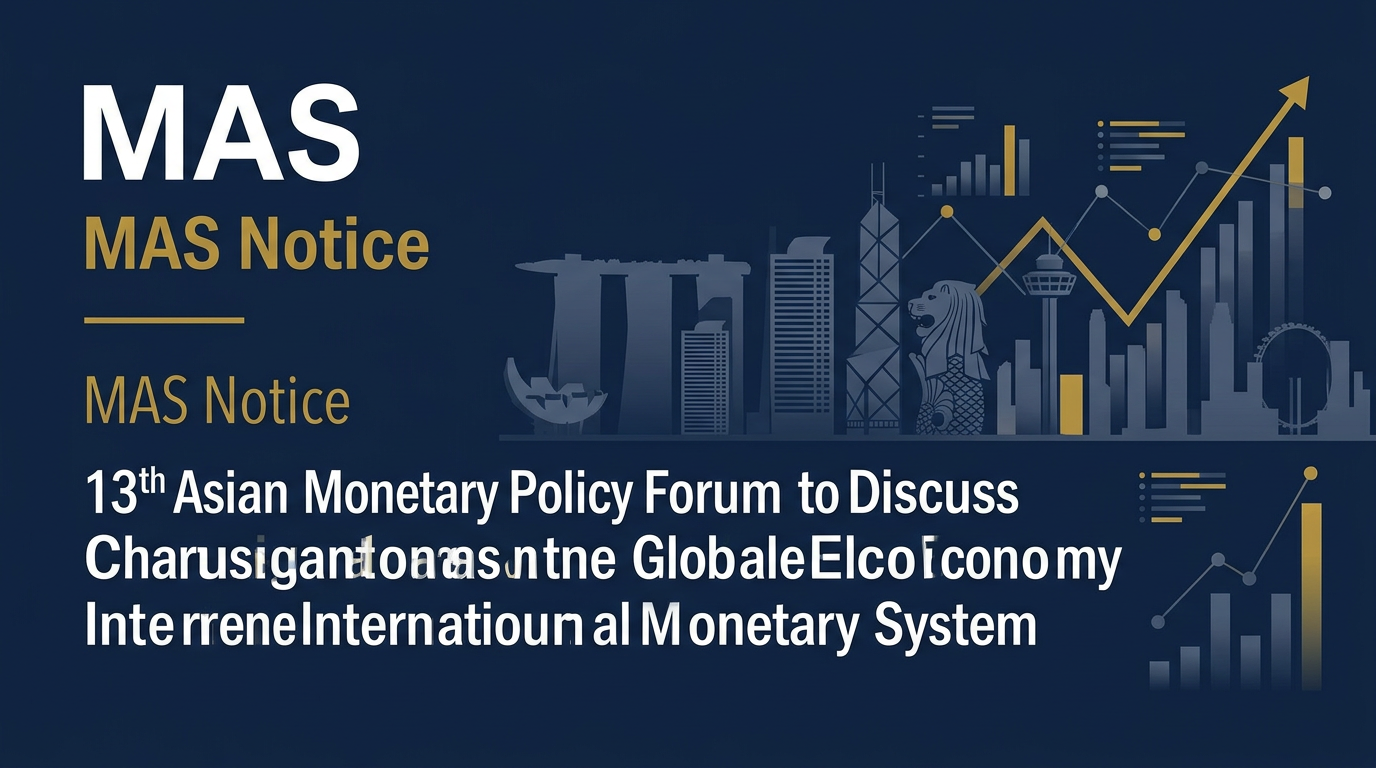 13th Asian Monetary Policy Forum to Discuss Challenges Facing the Global Economy and the International Monetary System