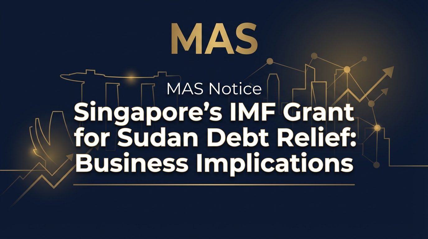 Singapore's IMF Grant for Sudan Debt Relief: Business Implications