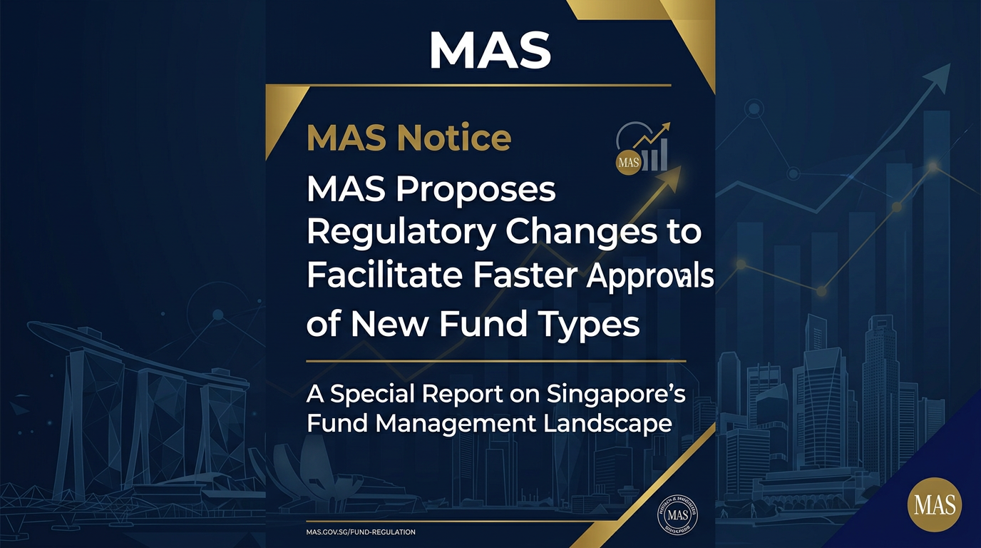 MAS Proposes Regulatory Changes to Facilitate Faster Approvals of New Fund Types