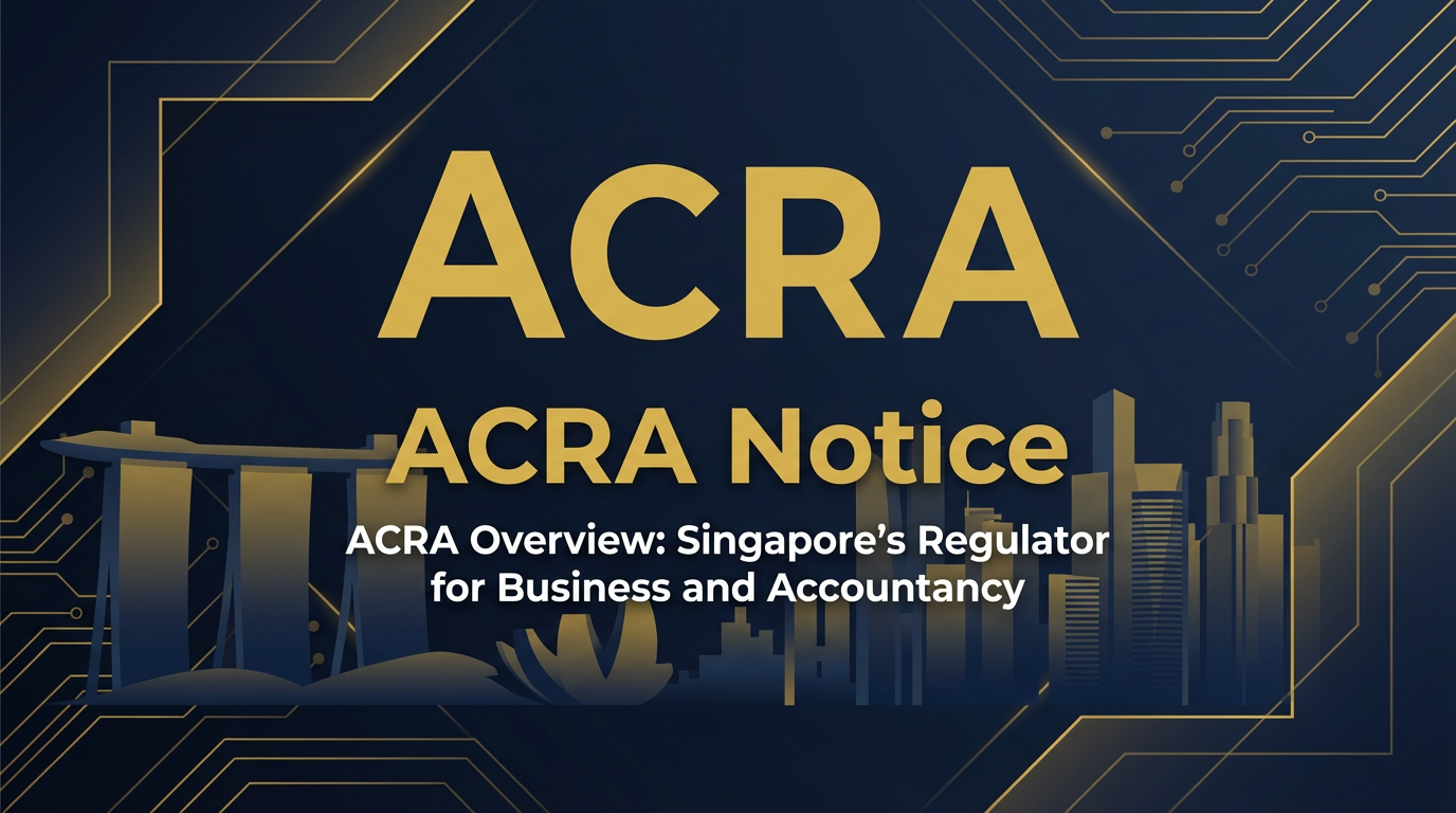 ACRA Overview: Singapore's Regulator for Business and Accountancy