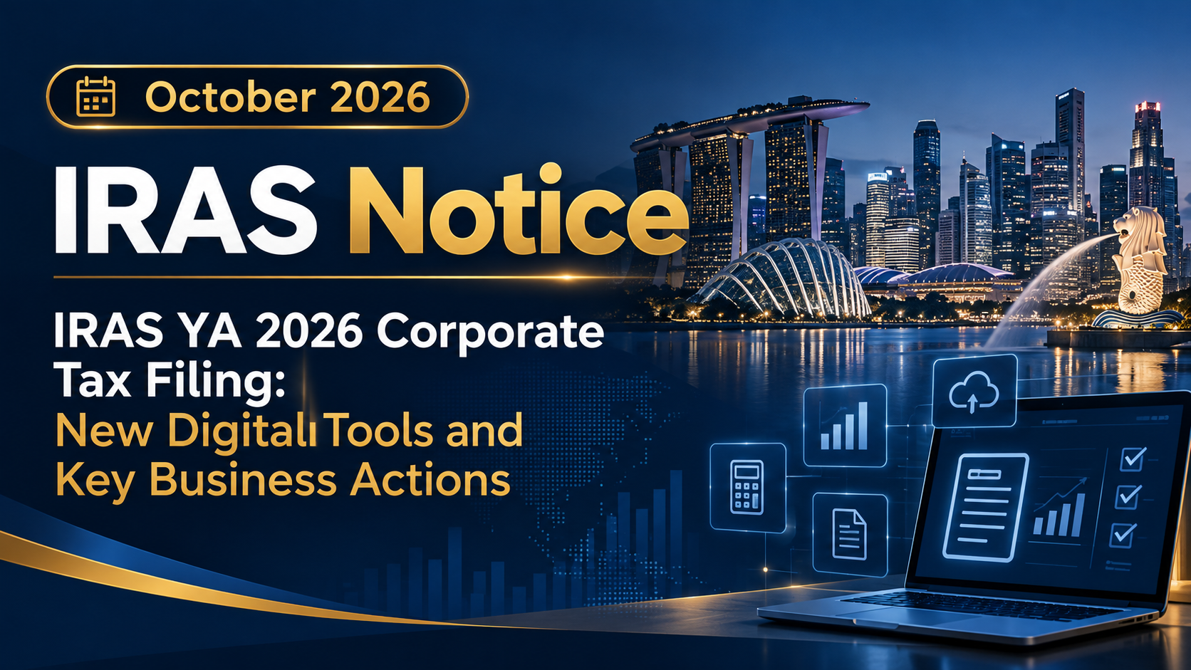 IRAS YA 2026 Corporate Tax Filing: New Digital Tools and Key Business Actions
